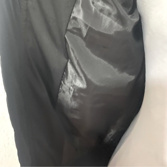 Zara Black Diamond Quilted Bomber Jacket with Pockets Full Zip Unique Y2K EUC - Picture 7 of 13